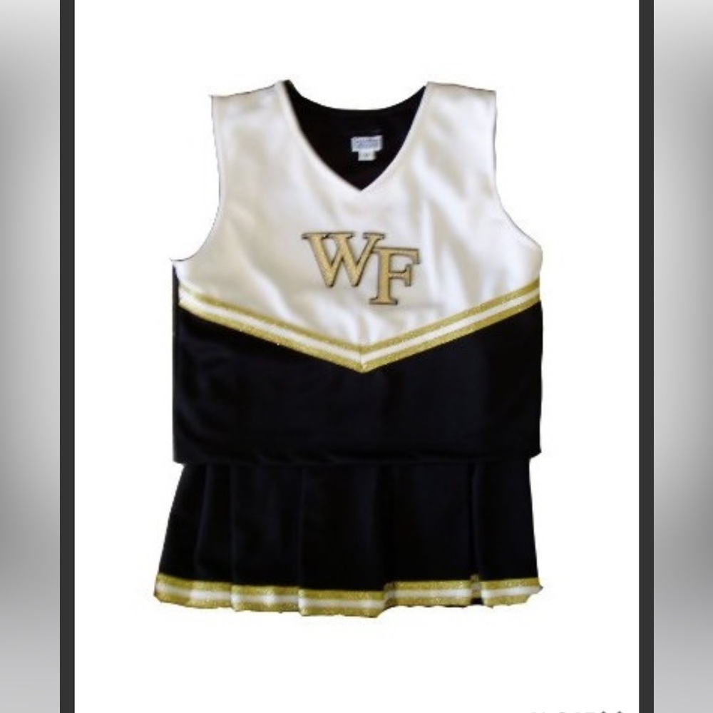 Cheerleading Halloween costume, size youth 12